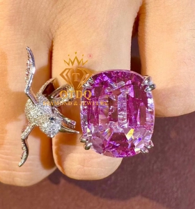 Nhẫn Chim Hoạ My Kunzite Luxury 