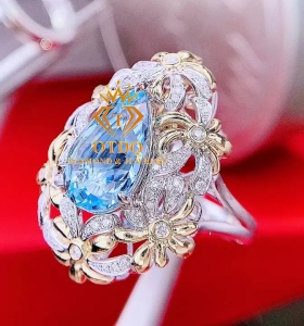 Nhẫn & Mặt Dây Aqarmarine Đá Quý Thiên Nhiên