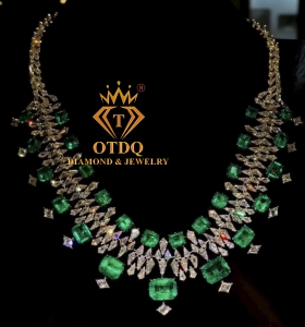 Top Dây Cổ Emerald ( Ngọc Lục Bảo ) Super Víp  