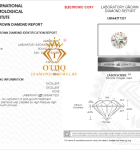 5.4ly D/VVS2 - KC Nuôi Cấy LAB GROWN DIAMOND - IGI