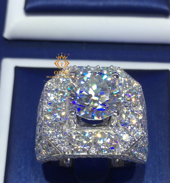 NHẪN KIM CƯƠNG 10li, VÀNG 14k - LUXURY N188