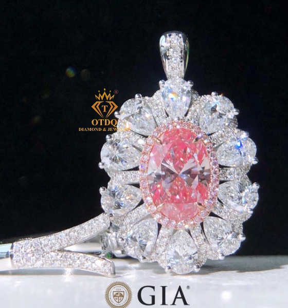 GIA - Fancy Brown Pink 2.01ct Diamonds 