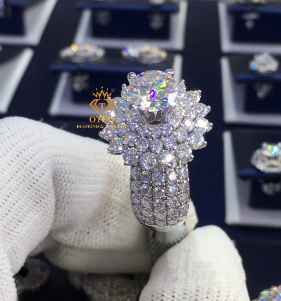 Nhẫn Kim Cương 6.3li Luxury - N129 