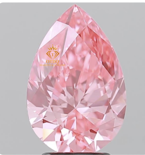 KIM CƯƠNG HỒNG 3.03 Carat - FANCY VIVID PINK - IGI 