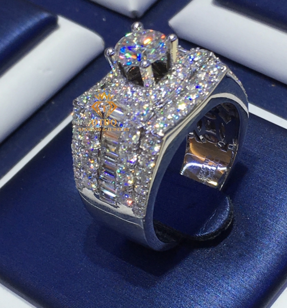 NHẪN NAM MOISSANITE 6.3li LUXURY -  N925