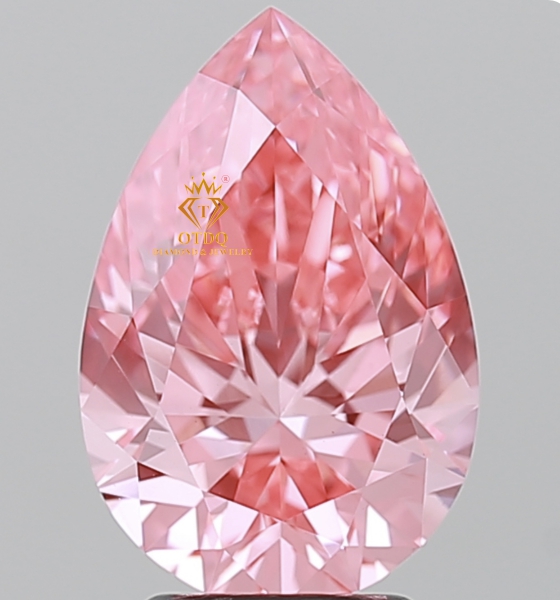 KIM CƯƠNG HỒNG 3.03 Carat - FANCY VIVID PINK - IGI 