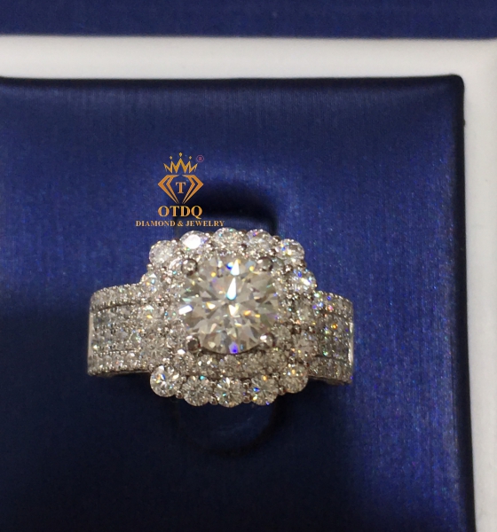 NHẪN NỮ MOISSANITE 6.3li - N113