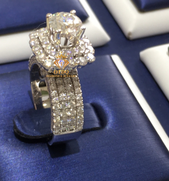 NHẪN NỮ MOISSANITE 6.3li - N113
