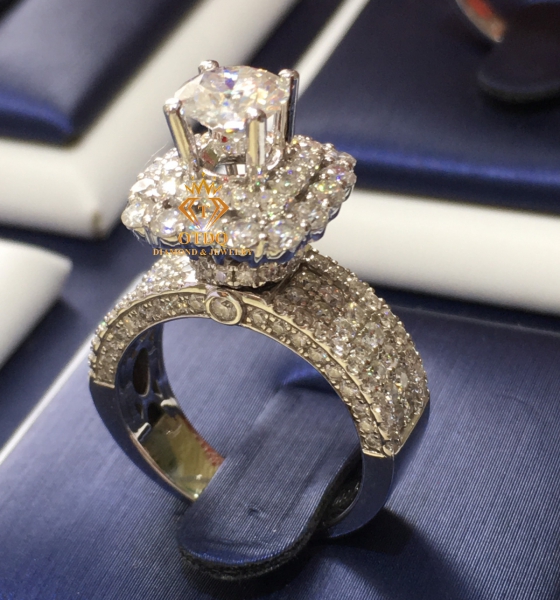 NHẪN NỮ MOISSANITE 6.3li - N113