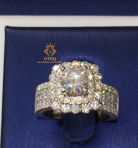 NHẪN NỮ MOISSANITE 6.3li - N113