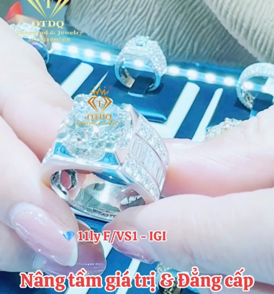 Nhẫn NAM 11li Luxury Thời thượng & Đẳng cấp 