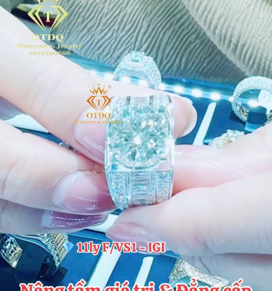 Nhẫn NAM 11li Luxury Thời thượng & Đẳng cấp 